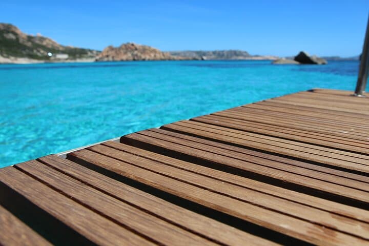 Day on a boat in the archipelago of La Maddalena with lunch