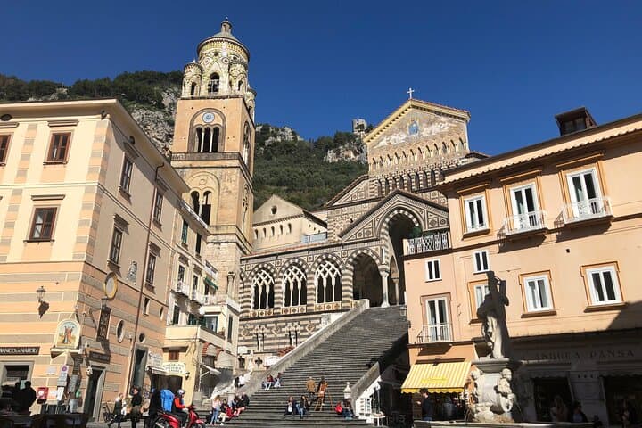 Amalfi - The Cathedral of Amalfi dedicated to St Andrew