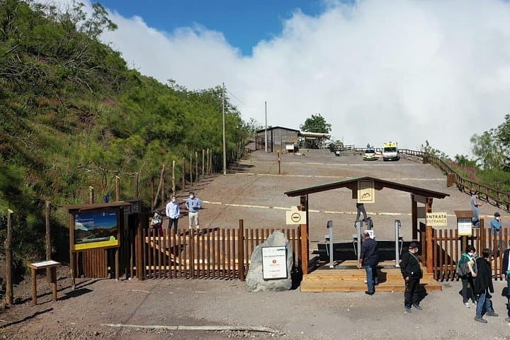 From Sorrento: Mount Vesuvius Tour with Entry Ticket & Lunch