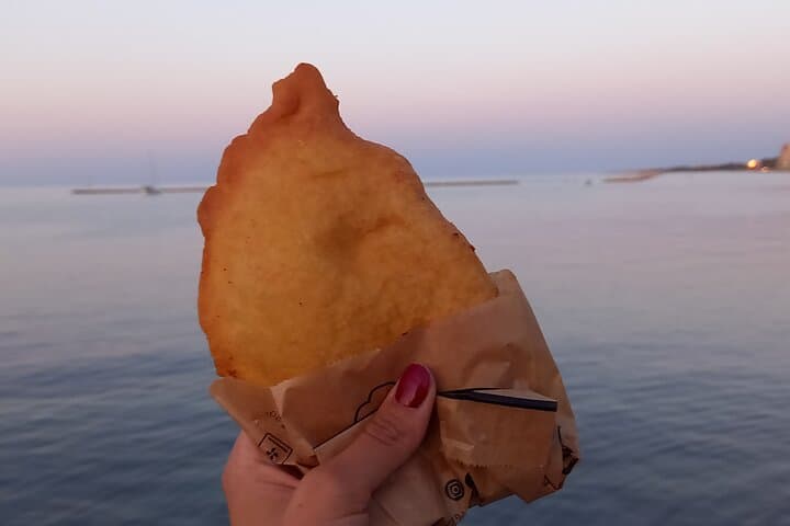 The original panzerotto in Bari