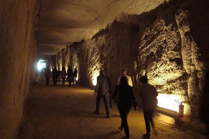 Naples electric bike tour Pausilypon Archaeological Park