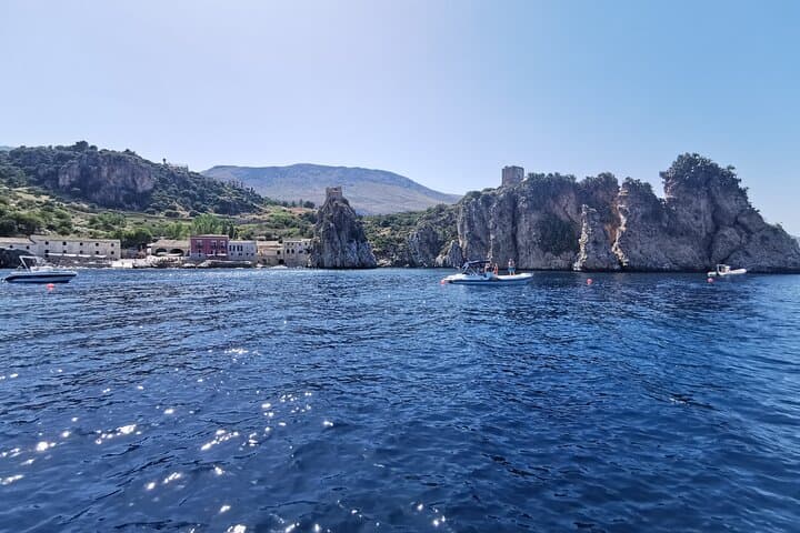 Full Day Boat Tour San Vito Lo Capo to Castellammare del Golfo