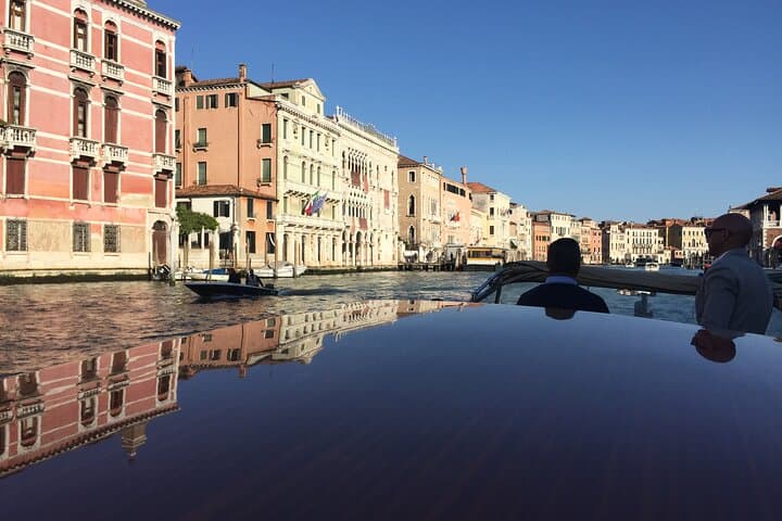 Private Departure Transfer: Water Taxi Transfer from Venice City to Cruise Terminal