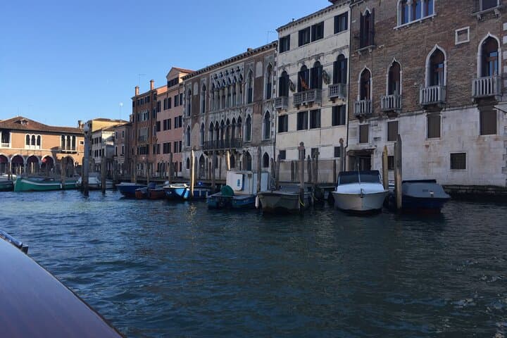 Private Departure Transfer: Water Taxi Transfer from Venice City to Cruise Terminal
