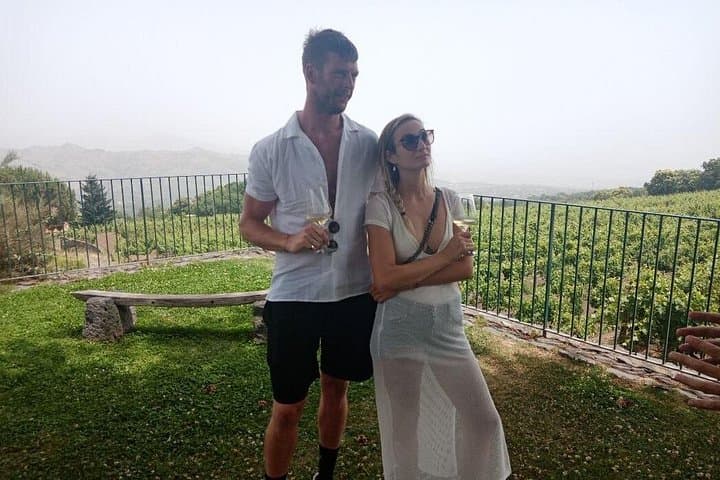 Daniele&Daniela in Etna winery