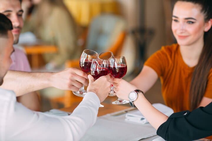 Italian Wine Tasting on the Panoramic Terrace in Bologna