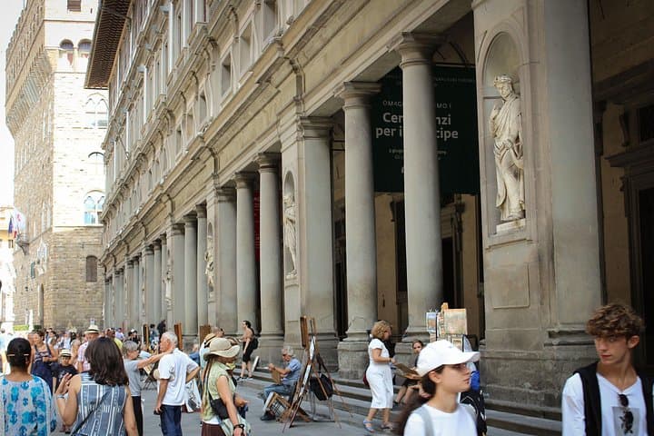 Uffizi & Accademia Audio Guided Tour with Live Guide supplement