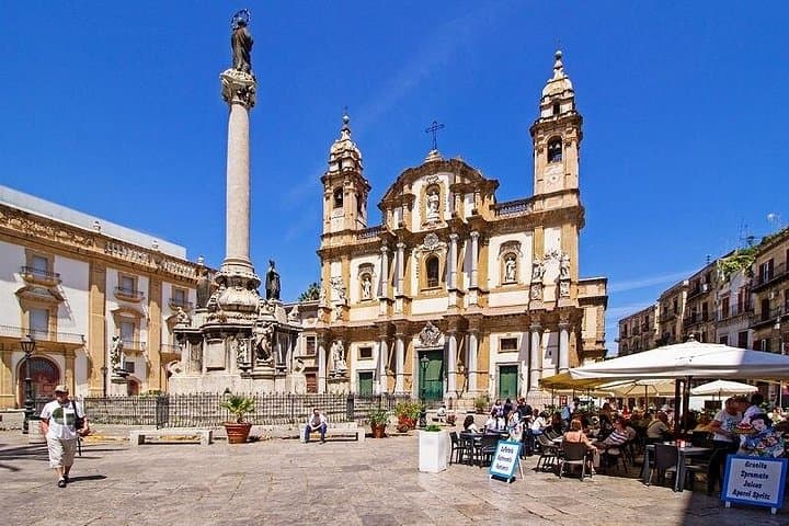 Airport Transfer: Palermo Airport PMO to Palermo by Luxury Van