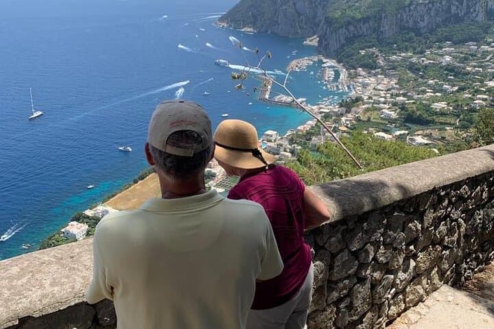 Full-Day Capri, Anacapri and Blue Grotto Tour from Naples