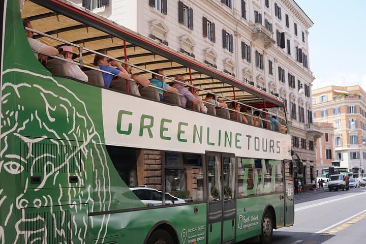Rome in a Day: Hop on Hop Off Open Bus Sightseeing Tour