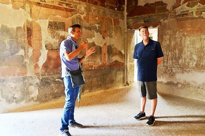 Special guests in Herculaneum