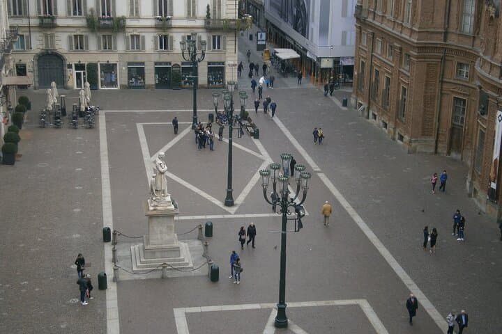 Walking around Turin with a local guide