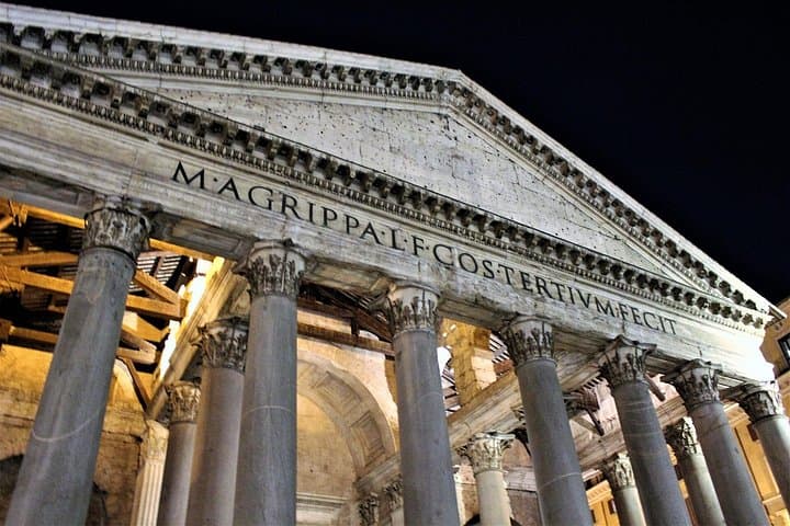 Pantheon by night