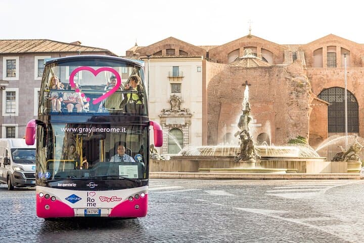 I Love Rome : Hop on Hop off Open Bus Tour