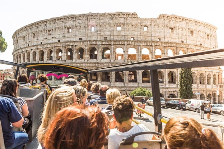I Love Rome : Hop on Hop off Open Bus Tour