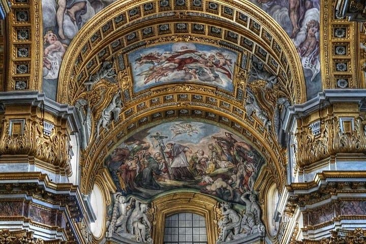 inside museum