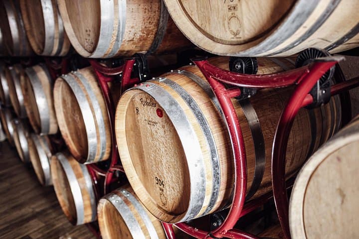 Guided winery tour with tasting in Bolzano at the SKYWINE PAVILLON