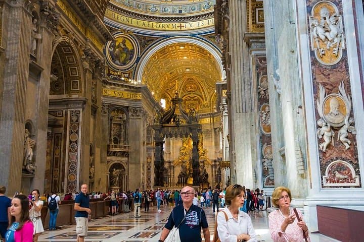inside The beautiful Basilica