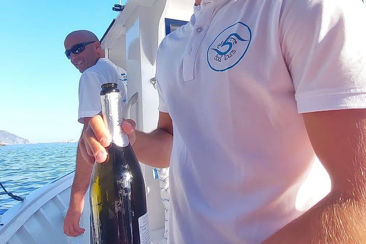 Sunset private boat tour of Cinque Terre with traditional ligurian gozzo