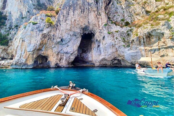 Private Capri Boat Tour: Blue Grotto, Faraglioni, & Swim Stops