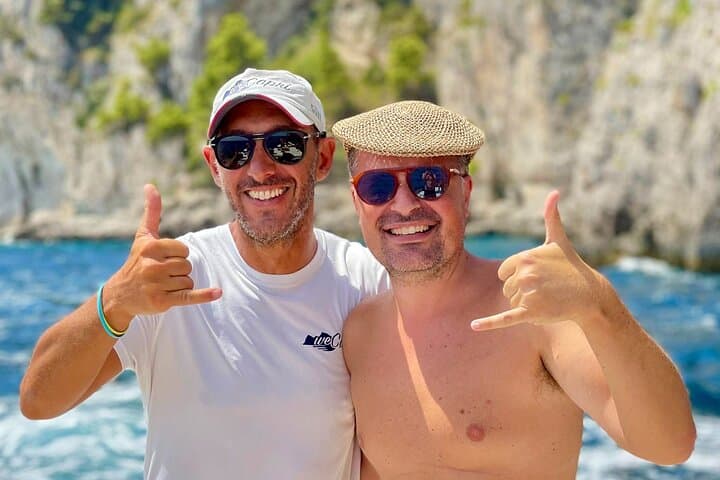 Private Capri Boat Tour: Blue Grotto, Faraglioni, & Swim Stops