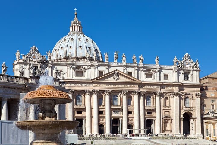 St. Peter Basilica and Optional Dome Group Tour