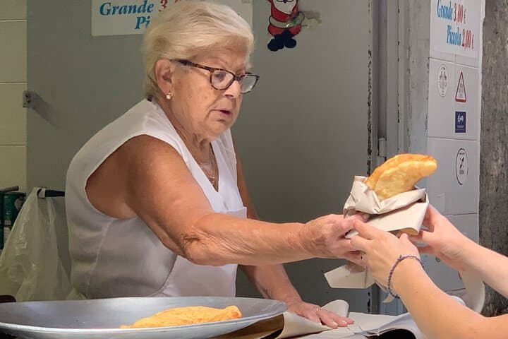 Fried pizza…what else?