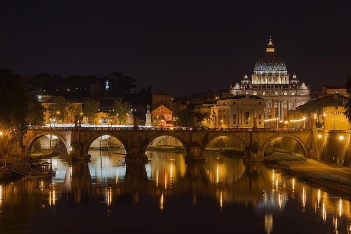 Saint Peter and the bridge of Angels