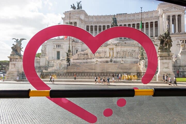 I Love Rome : Hop on Hop off Open Bus Tour