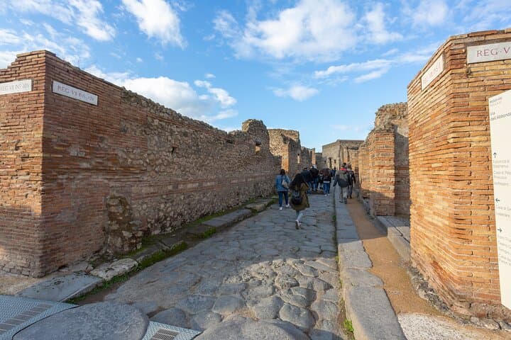 Pompeii from Rome: Coach Roundtrip and Entrance