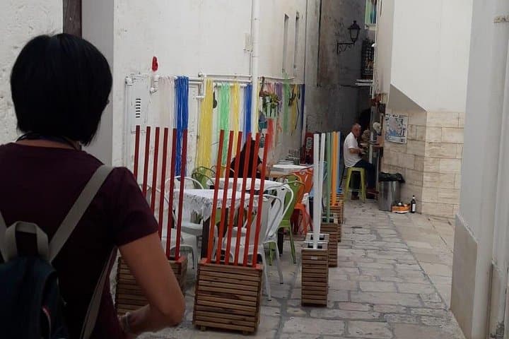 on tour in Polignano a Mare