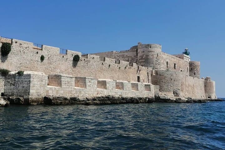 Syracuse Boat Excursion with Snorkeling to the Sea Caves