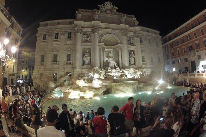 Trevi Fountain by Night