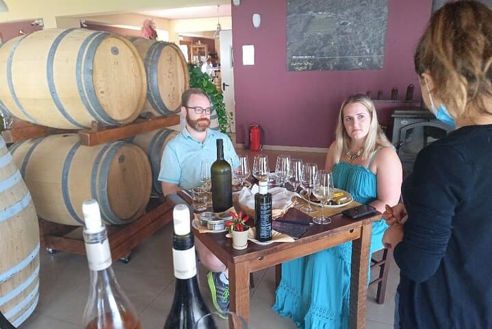 Sherry and Nick at Etna winery