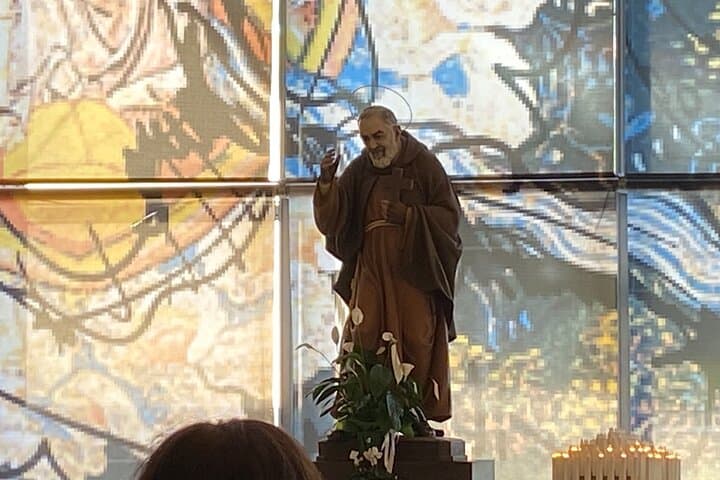 Padre Pio's Shrine Private Day from Rome with Lunch