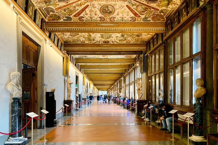 Florence Timed Entry Ticket: Uffizi & Accademia Galleries