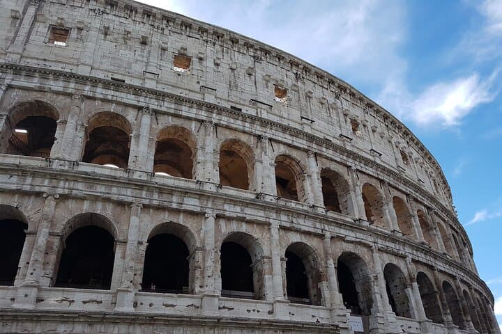 Panoramic of the Colosseum