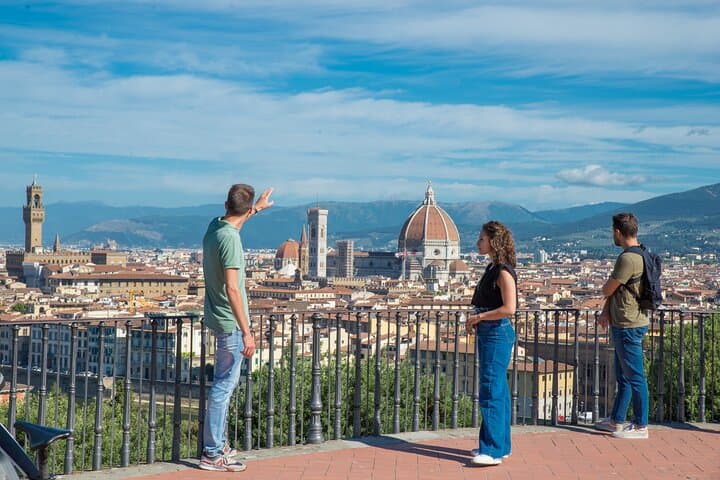 Breathtaking view from Michelangelo Square