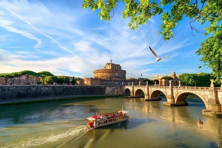 Ponte degli Angeli, Castel Sant'Angelo Rome Italy