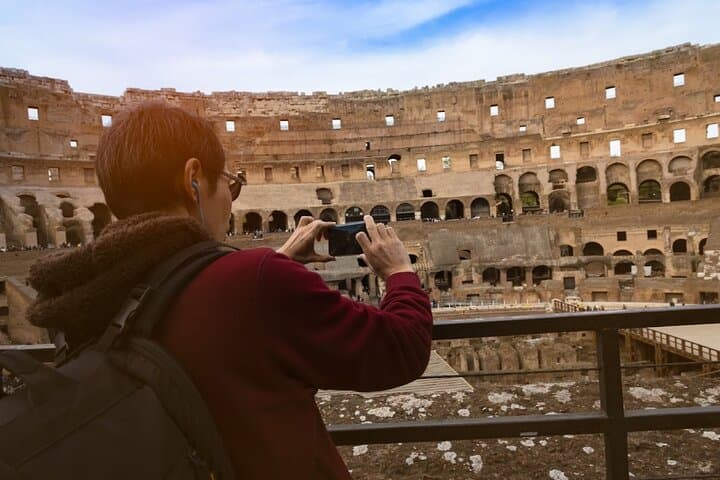 Colosseum Arena Floor Guided Group Tour with Roman Forum and Palatine Hill
