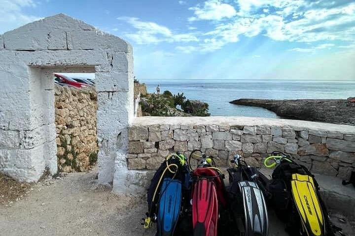Sea Baptism Scuba Experience in Polignano a Mare