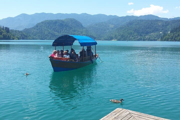 Pletna Boat ride to Bled Island