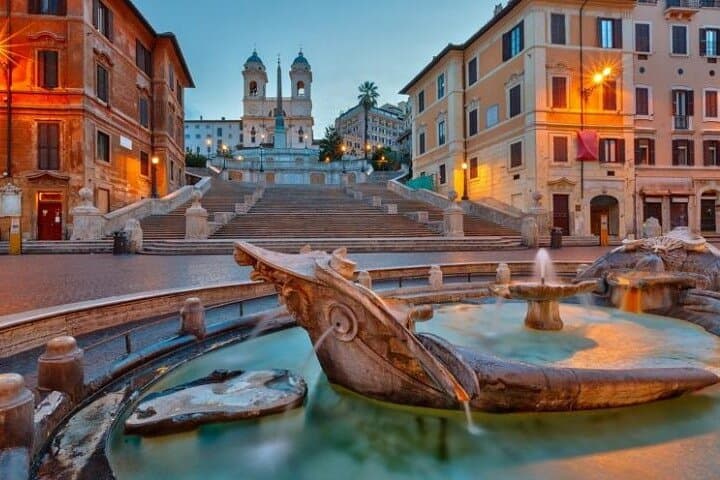 Pre-Cruise Private Sightseeing Tour of Rome