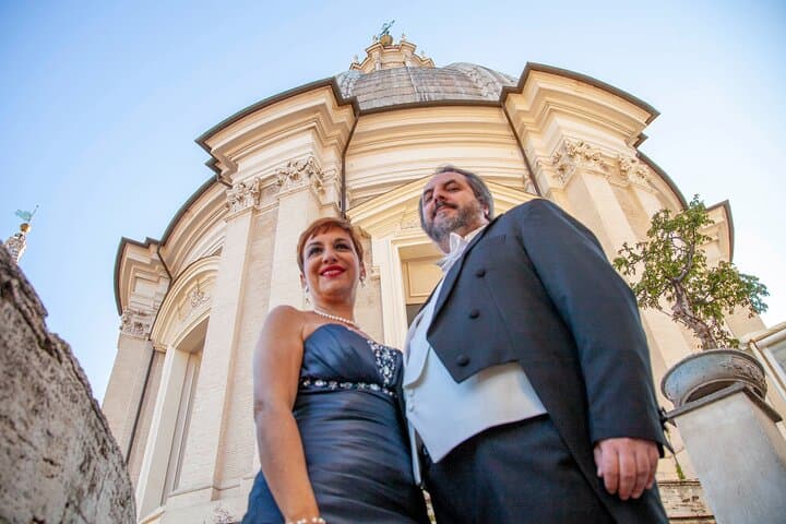 Open-Air Opera Concert with Terrace Aperitif in the Heart of Rome