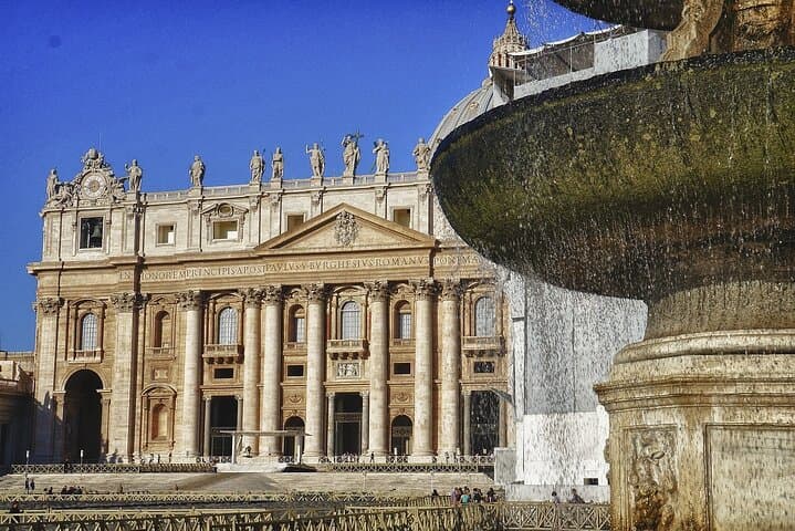 St Peter's Basilica, Papal Tombs Tour, optional Dome