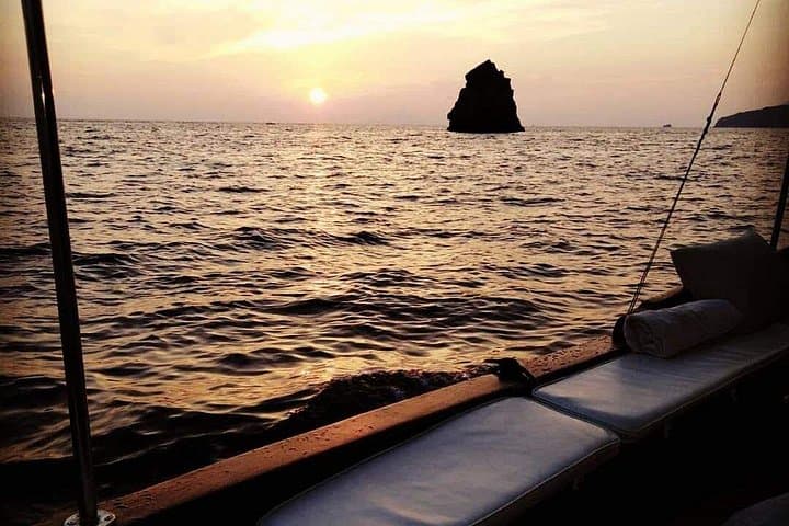 Sunset at the Aeolian Islands