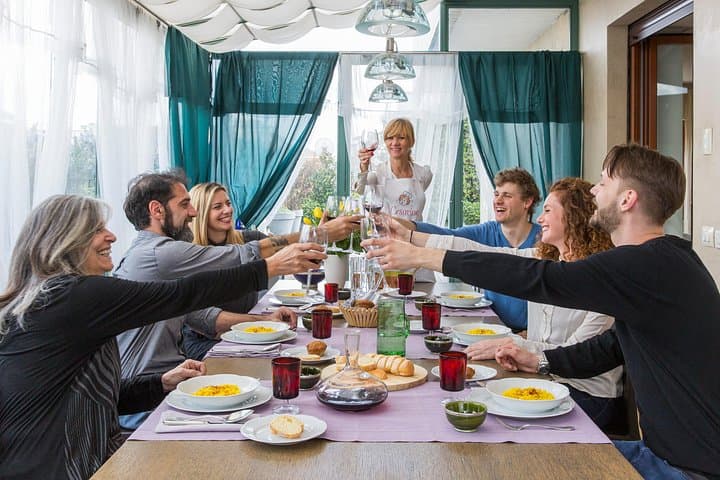 Dining experience at a local's home in Misilmeri with cooking demo