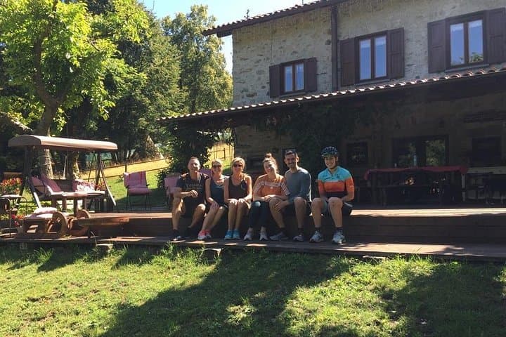 Our first stop for coffee and pastries in the countryside