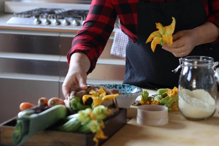only fresh and seasonal ingredients