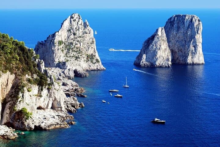 Full Day Private Boat Tour to Capri from Sorrento Coast